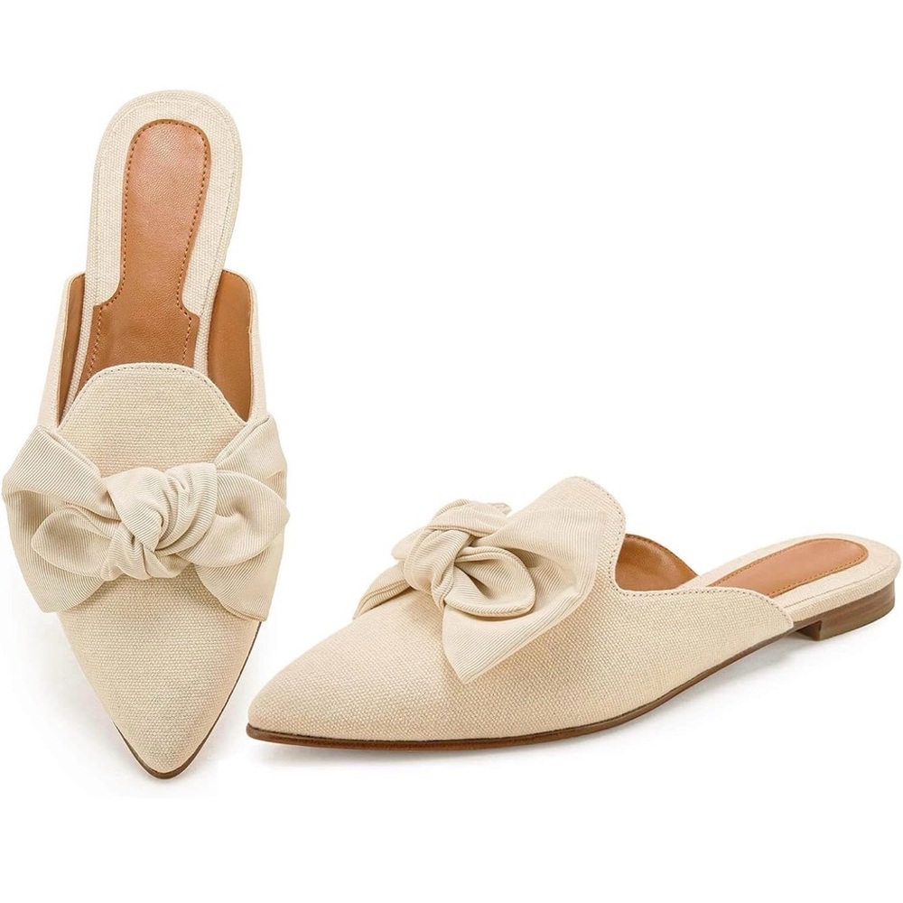 Amazon Light Khaki Mules